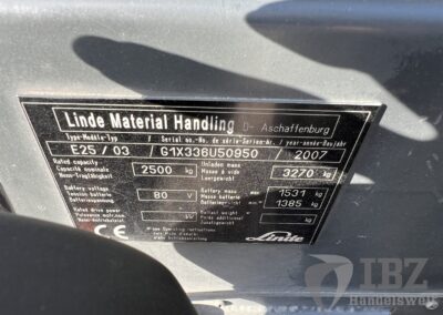 Linde Elektrogabelstapler E 25s