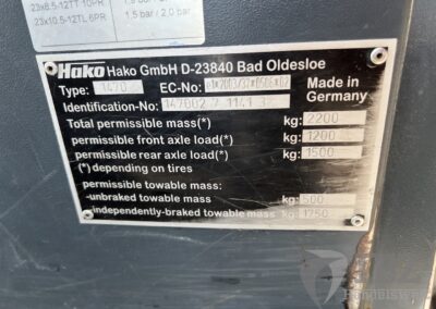 Hako Kehrmaschine Citymaster 600