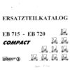 Balkancar Ersatzteilkatalog EB 715, EB 720 1