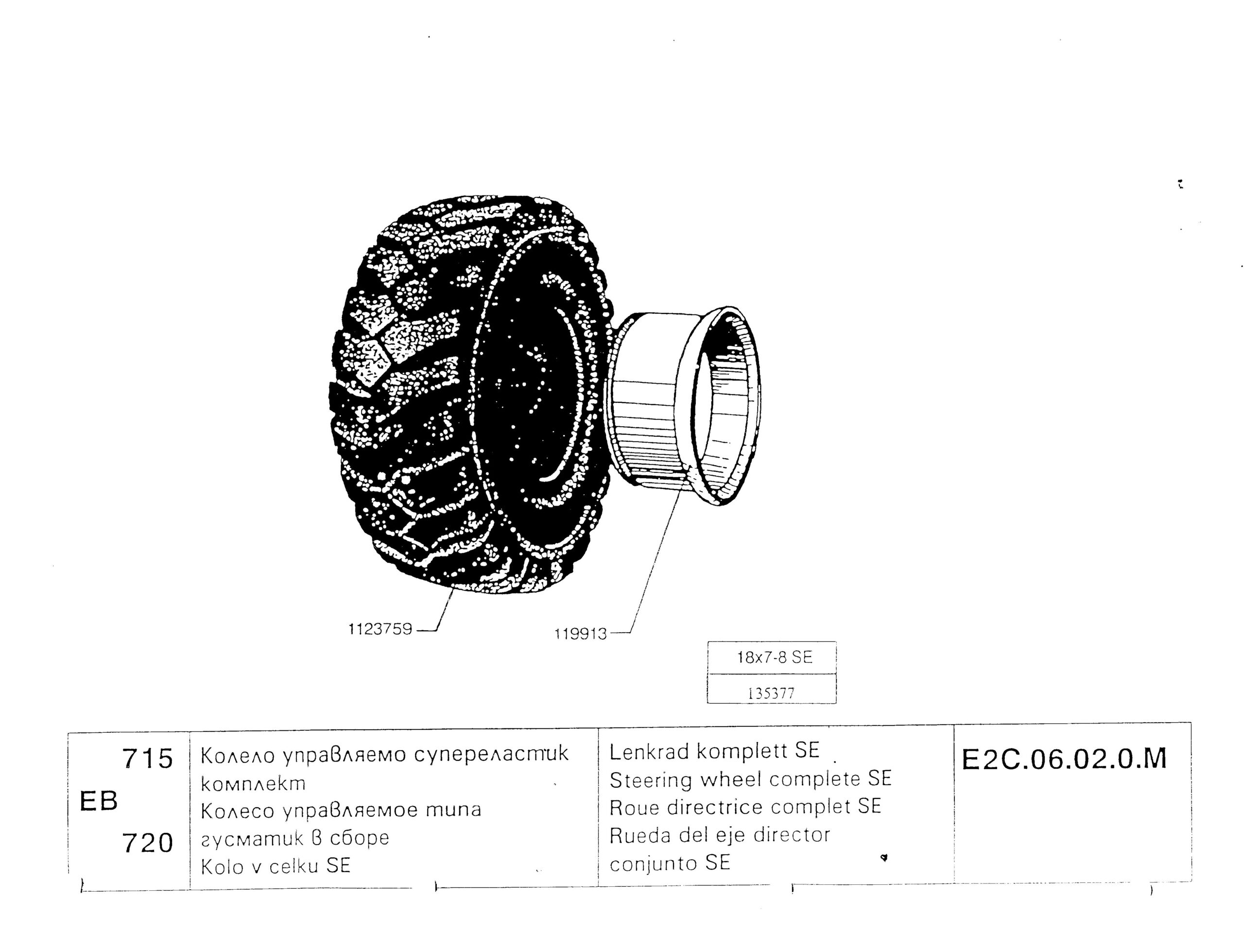 Balkancar Ersatzteilkatalog EB 715, EB 720 2