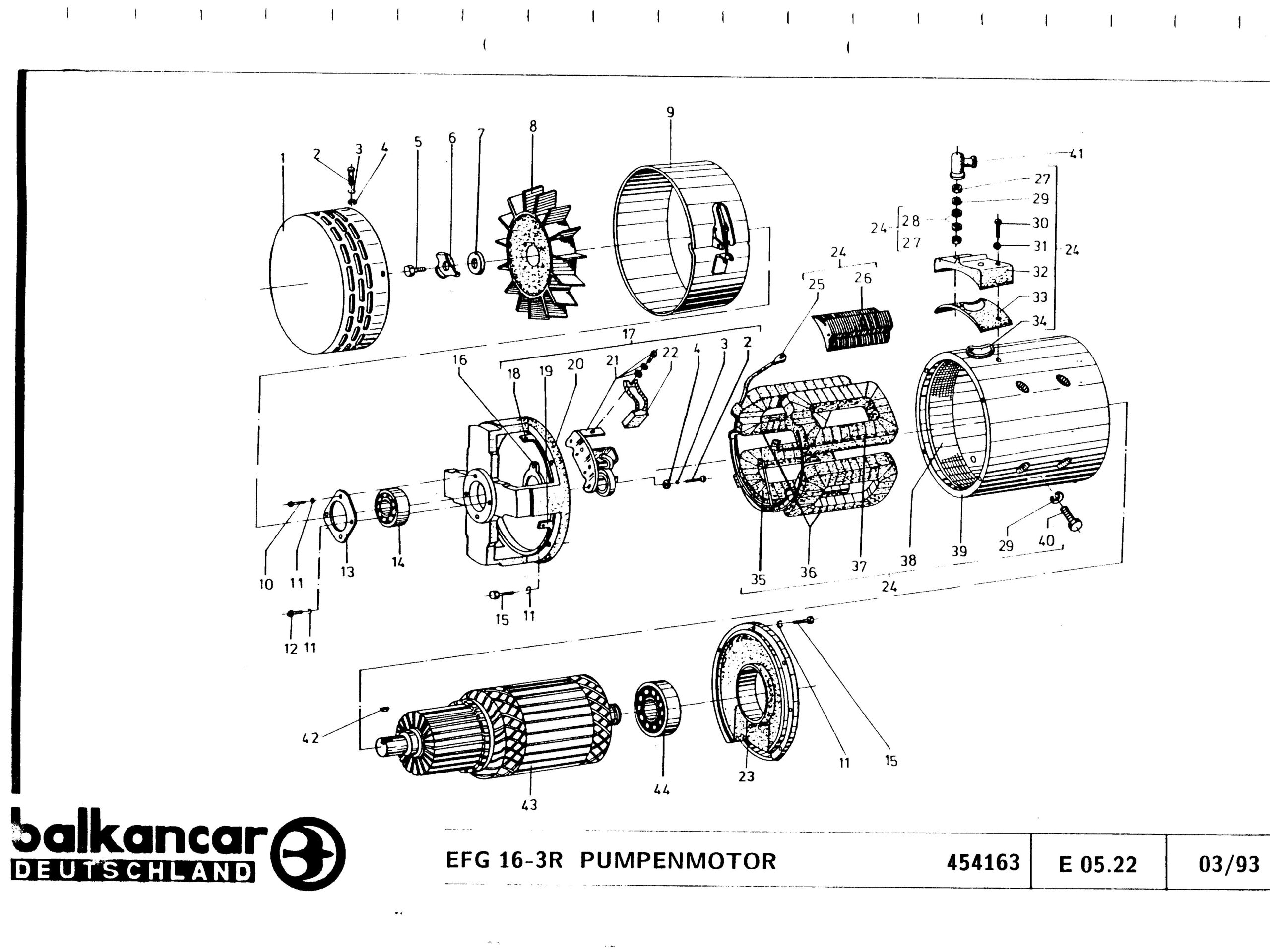 Balkancar Ersatzteilkatalog EFG-16-3R 7