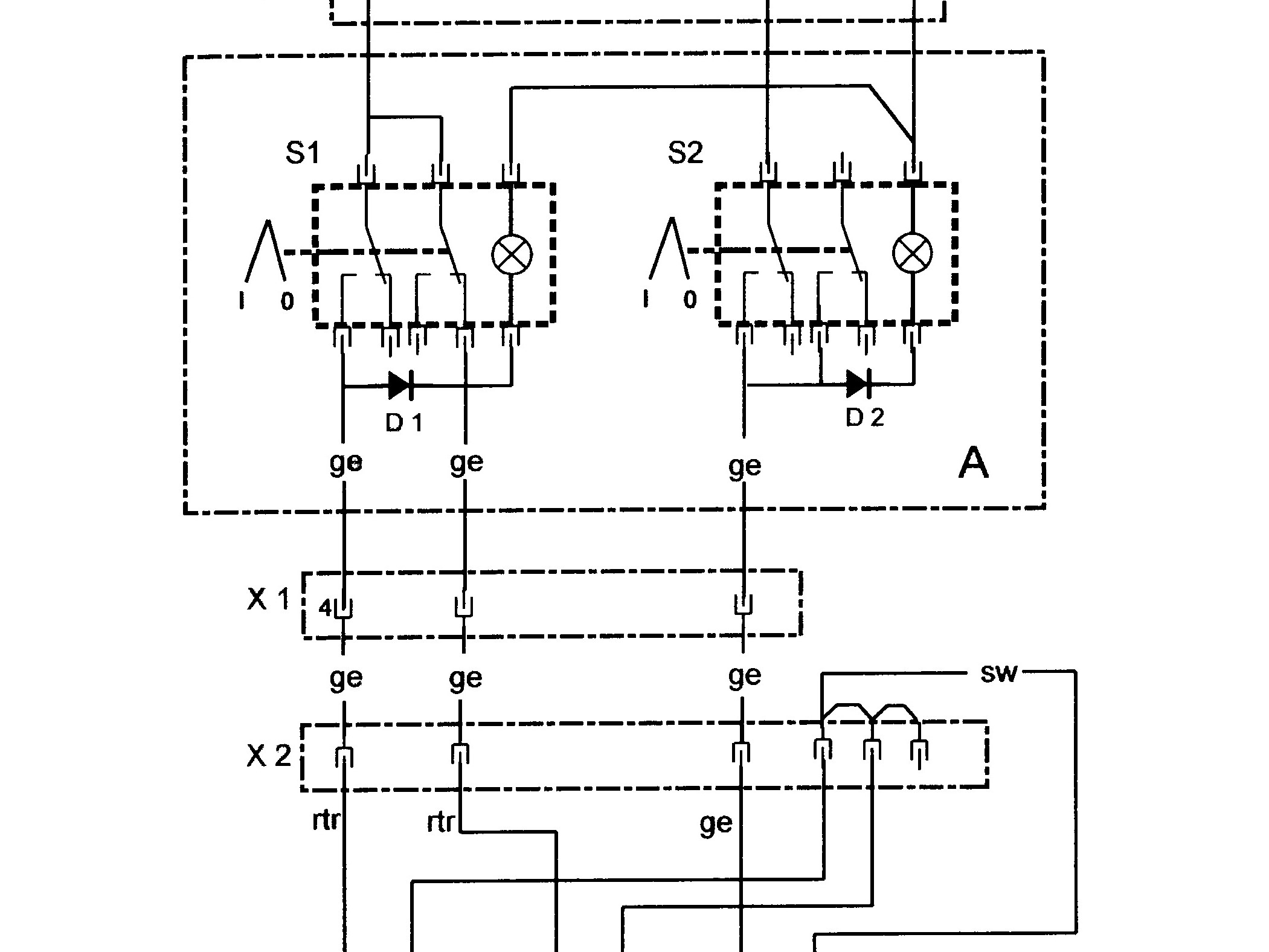 Balkancar Schaltplan Zusatzscheinwerfer 80V Halogen 1