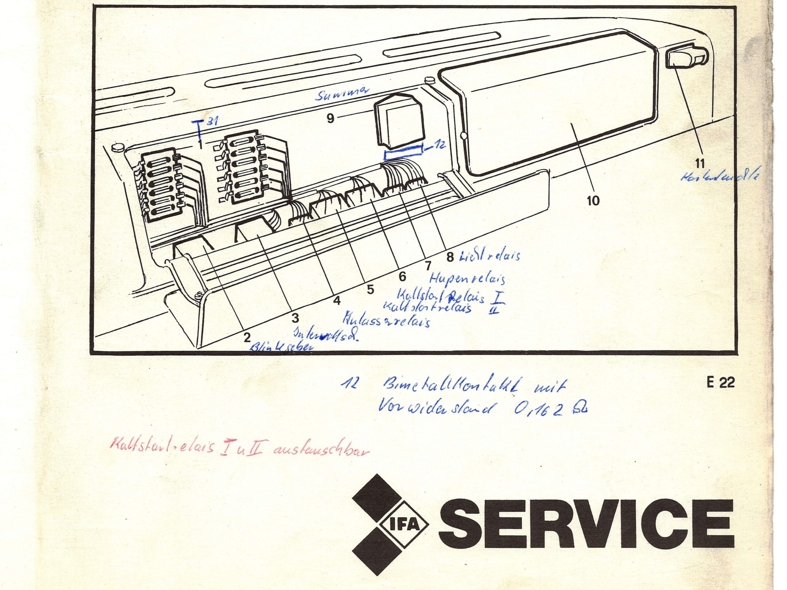 L60 Reparaturhandbuch - Elektrische Anlage