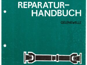 L60 Reparaturhandbuch - Gelenkwelle