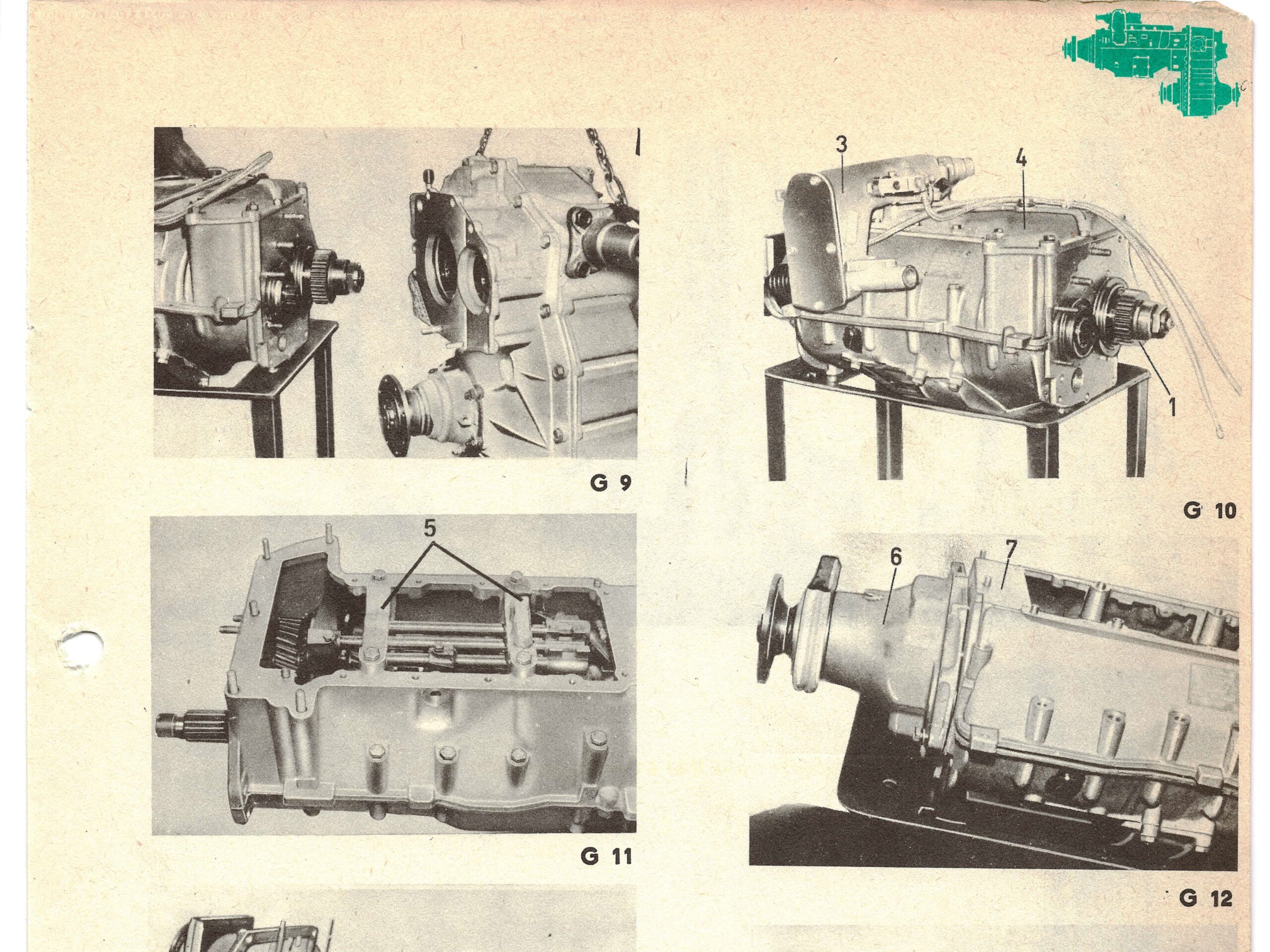 L60 Reparaturhandbuch - Getriebe