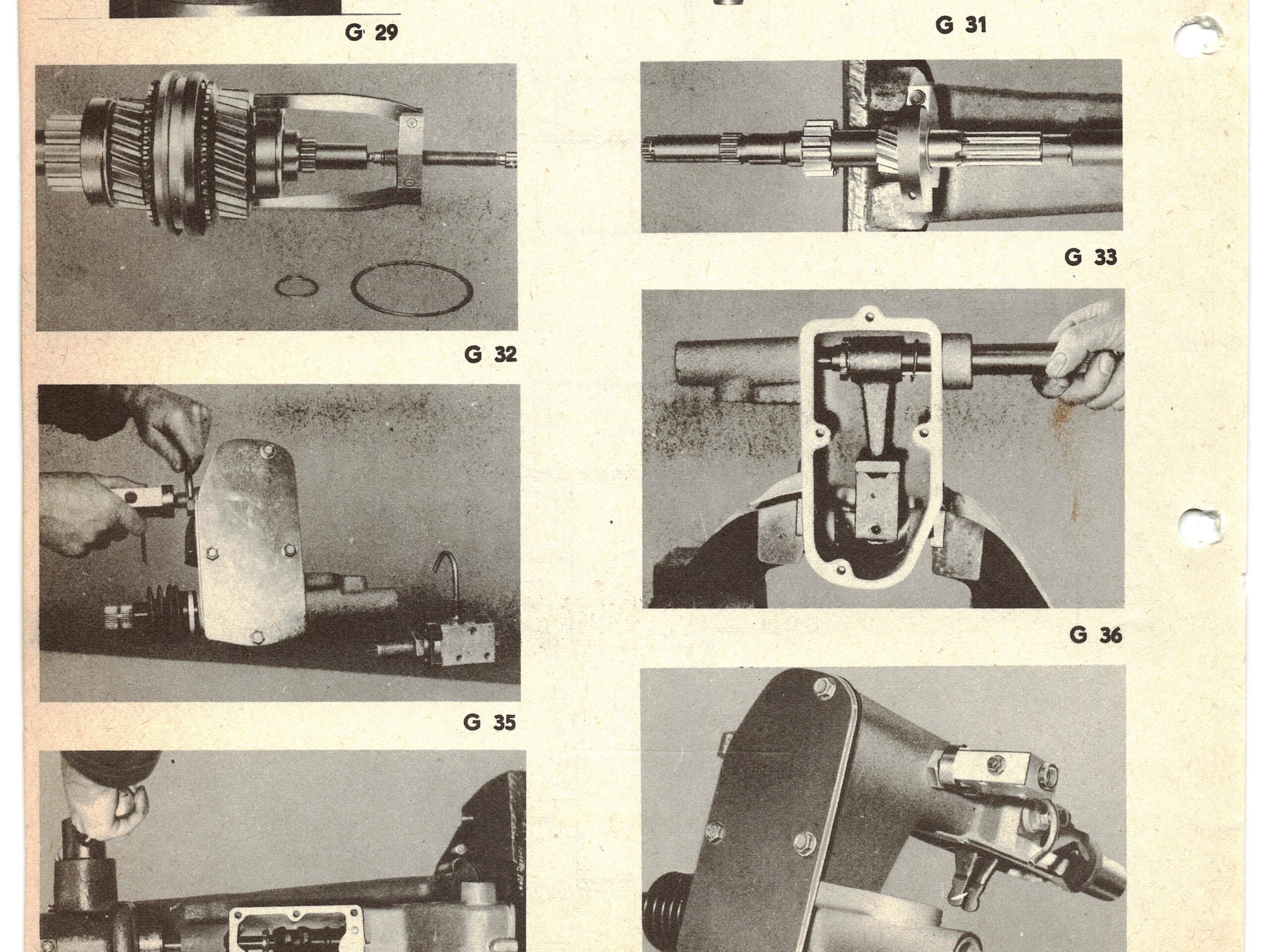 L60 Reparaturhandbuch - Getriebe