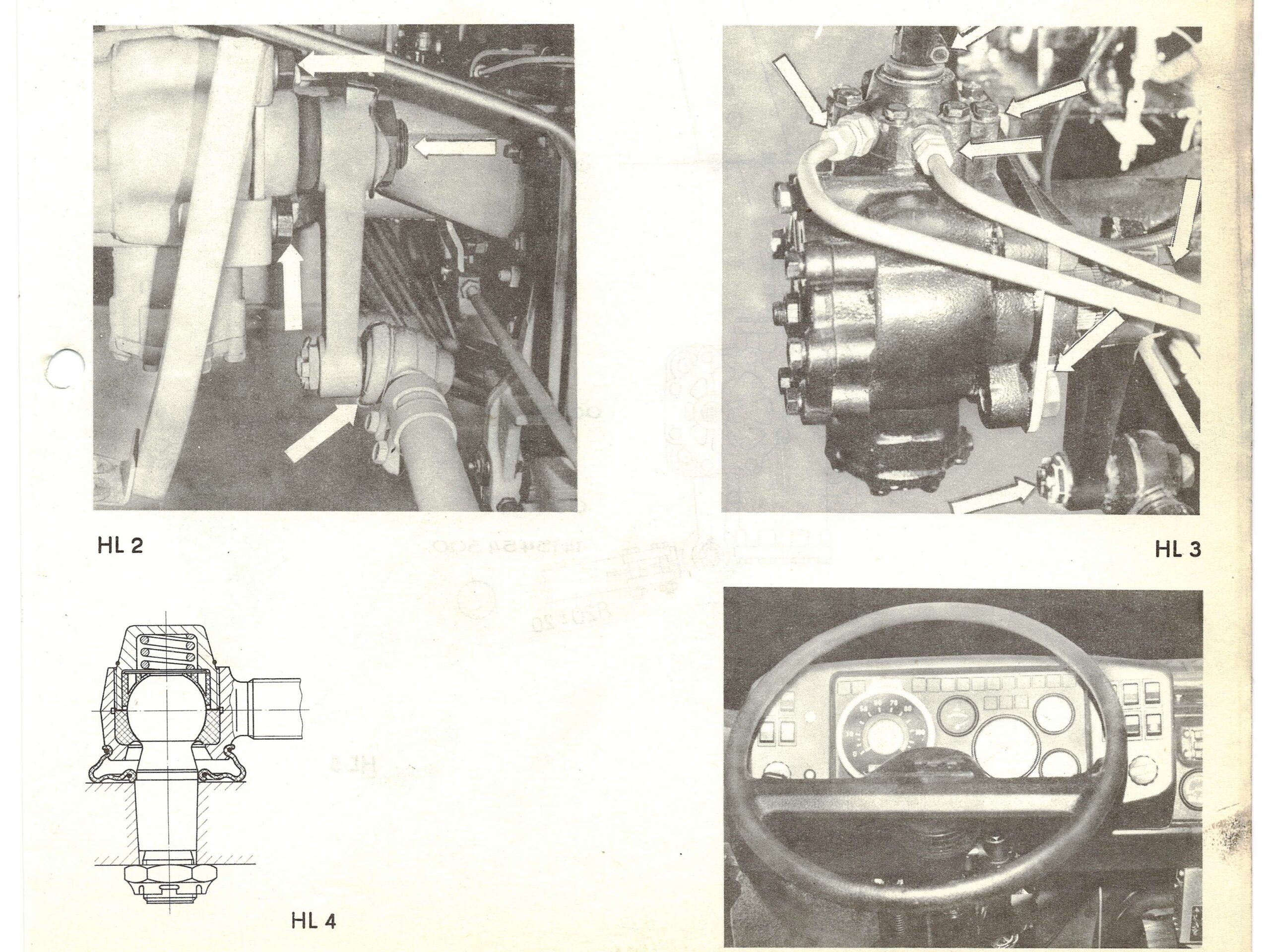 L60 Reparaturhandbuch - Lenkung