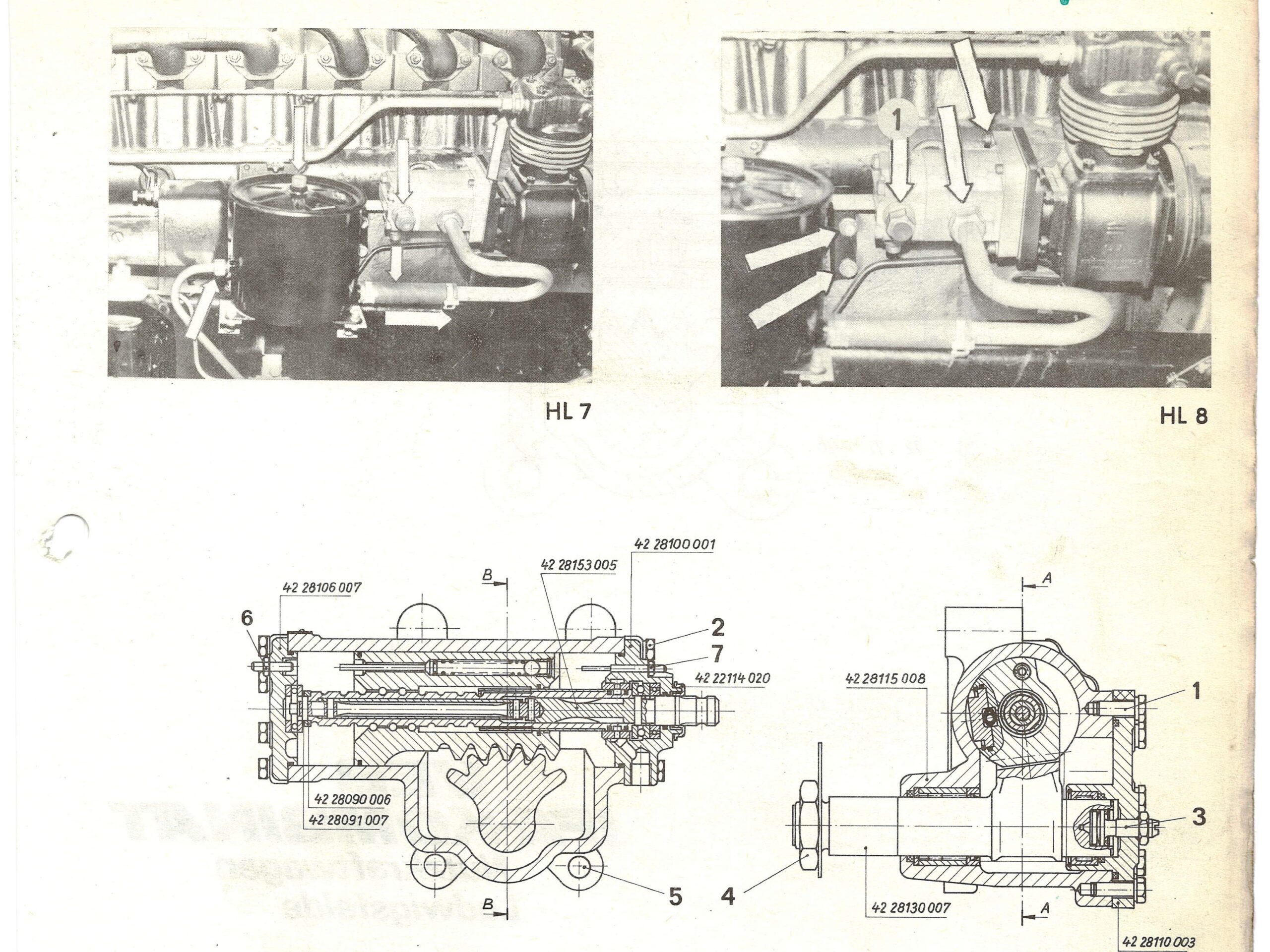 L60 Reparaturhandbuch - Lenkung