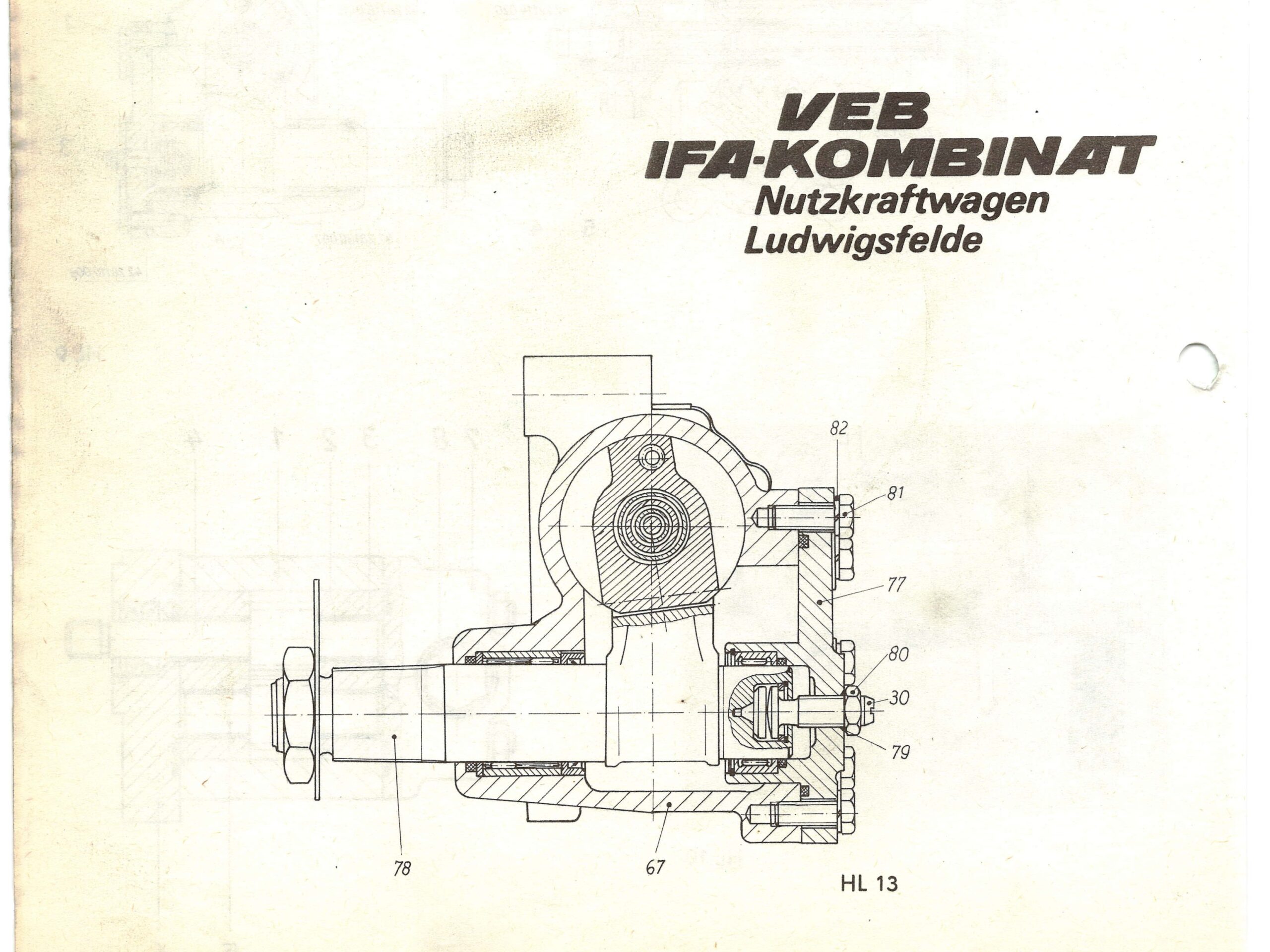 L60 Reparaturhandbuch - Lenkung