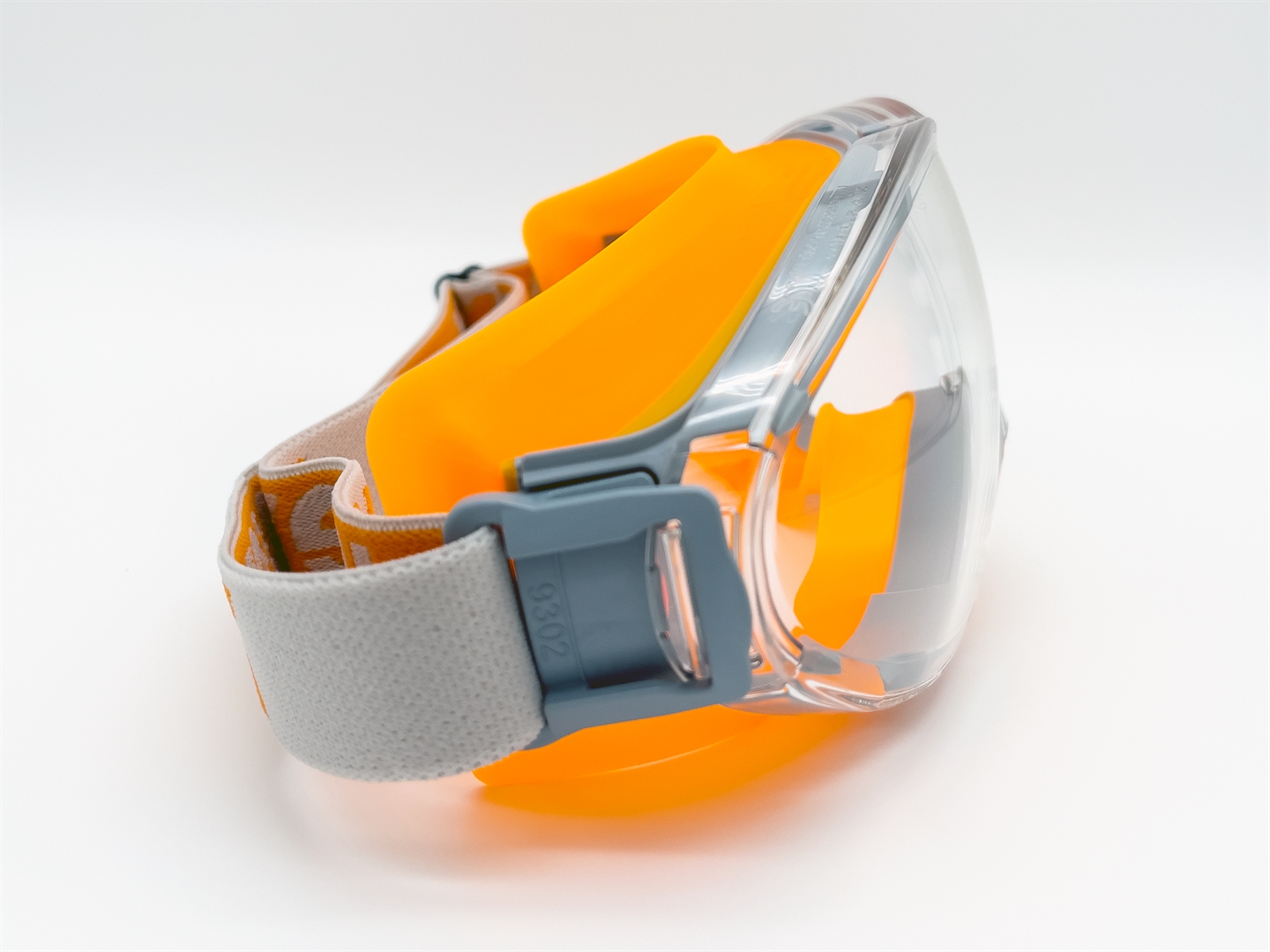 UVEX Schutzbrille ultrasonic grey orange, clear, supravision excellence