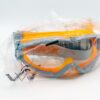 UVEX Schutzbrille ultrasonic grey orange, clear, supravision excellence