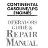 Repair Manual Wiscon Total Power Continental Gasoline Engines TM20 TM27 1