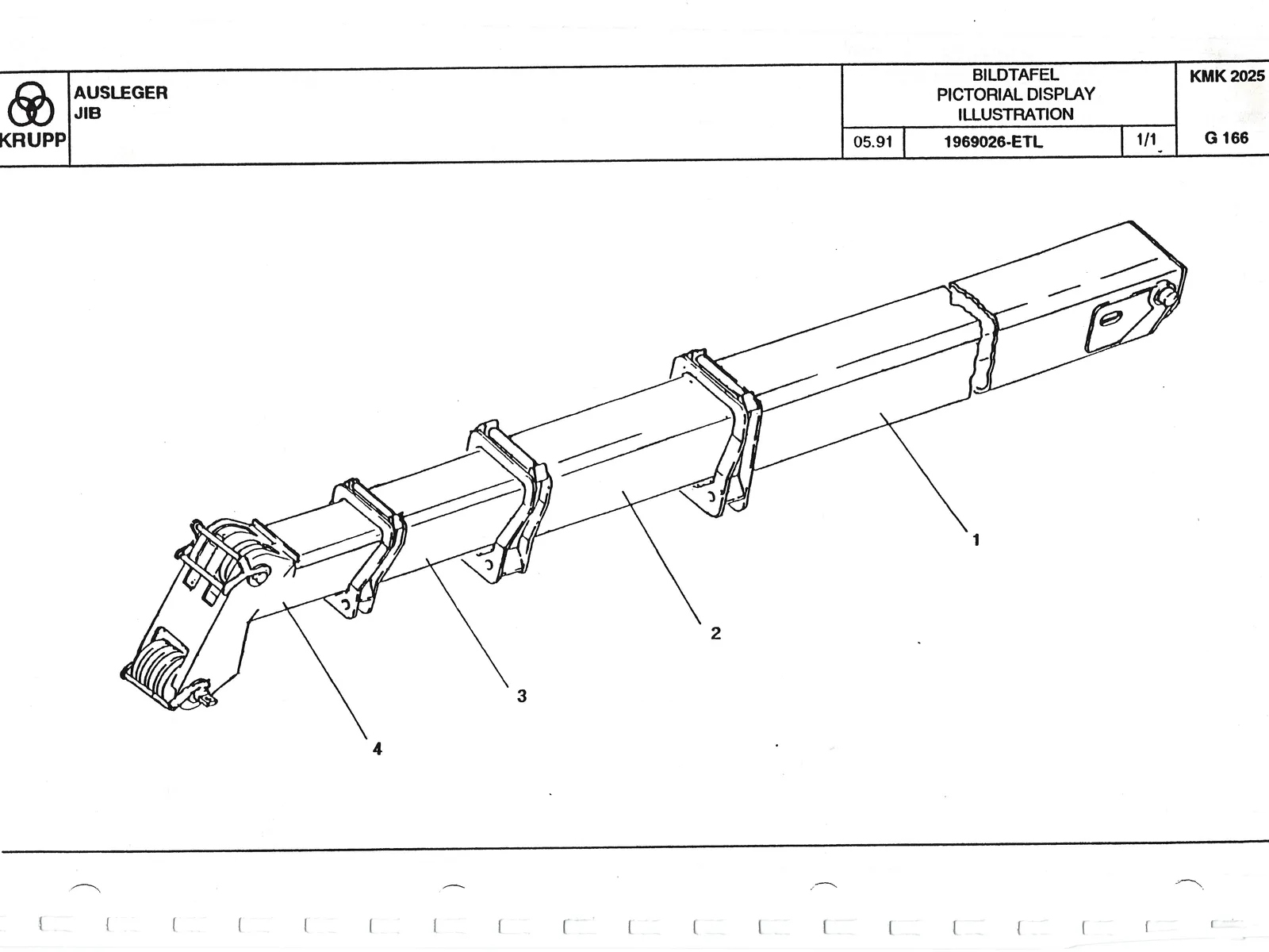 Ersatzteilliste Krupp Teleskop-Mobilkran KMK 2025 5