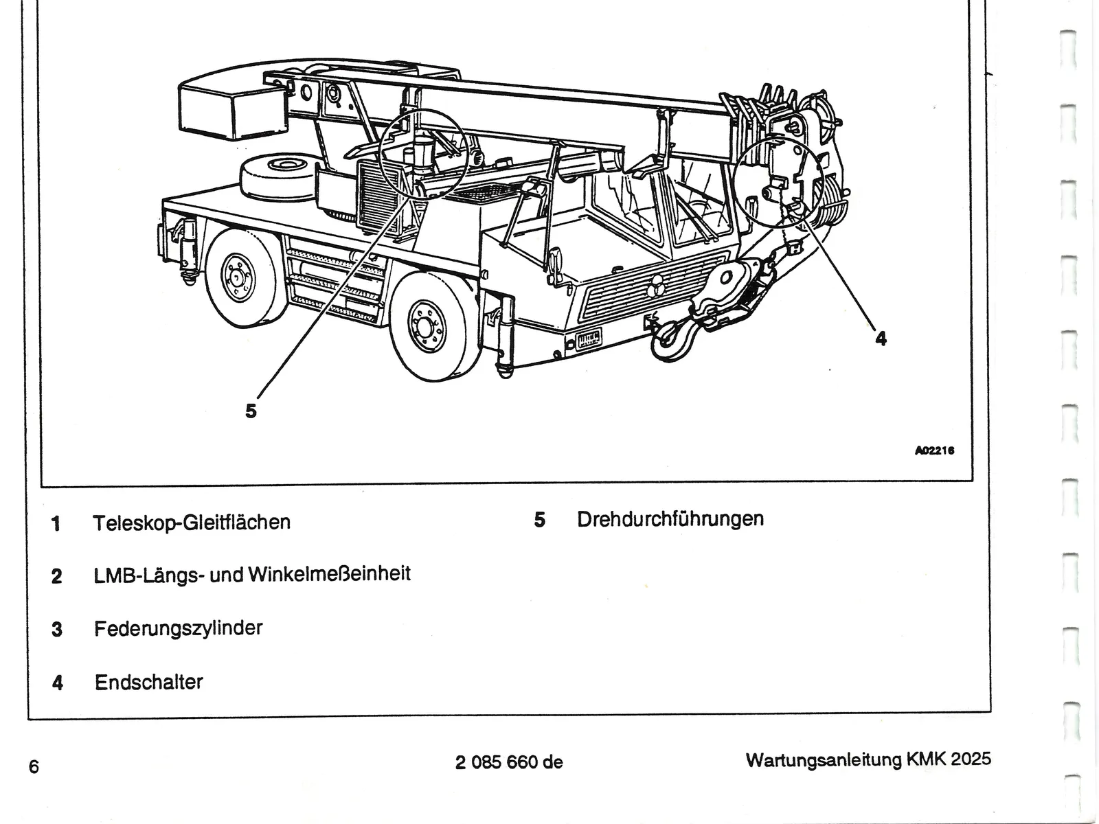 Wartungsanleitung Krupp Teleskop-Mobilkran KMK 2025 1