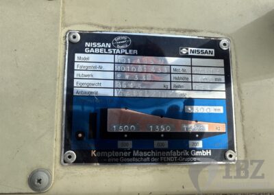 Nissan H01 A 15 U Gabelstapler