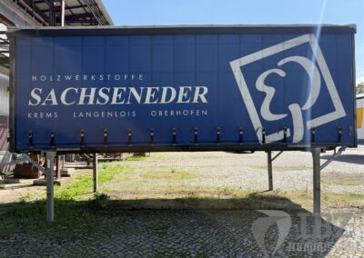 Wechselbrücke Plane Sachsender