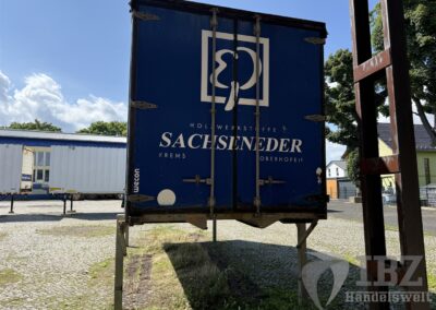 Wechselbrücke Plane Sachsender
