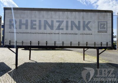 Wechselbrücke Plane Rheinzink