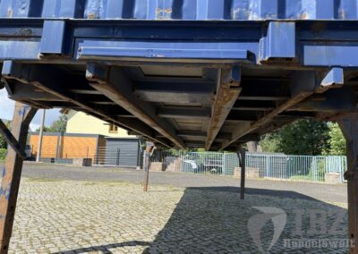Wechselbrücke Plane Rheinzink