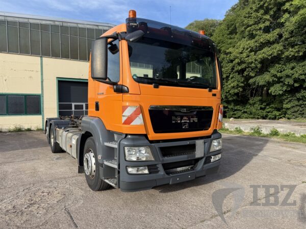 MAN TGS 26.480 Abrollkipper Hakenlift