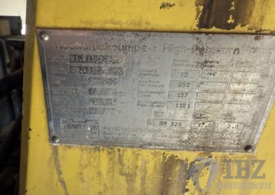 Hammelmann LKW MAN Hochdruckreiniger 850 bar