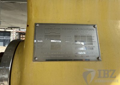 Hammelmann Anhänger Hochdruckreiniger 850 bar