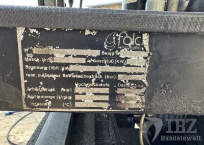 Falch Anhänger Hochdruckreiniger F2