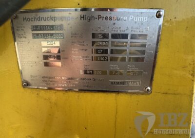 Hammelmann Anhänger Hochdruckreiniger 2500 bar