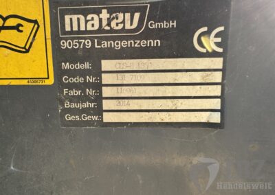 Matev CLS-H 1350 Mähcontainer