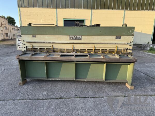 FEMAS CI 500 Tafelschere 4mm / 3050mm Schlagschere Blechschere