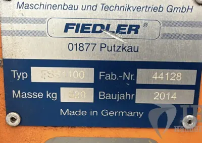 Fiedler FSS 1100 Kastenstreuer
