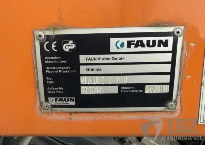 MAN TGL 1516 Straßenreinigungsmaschine