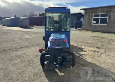 Iseki SF 310 Geräteträger mit Müthing Schlegelmulcher
